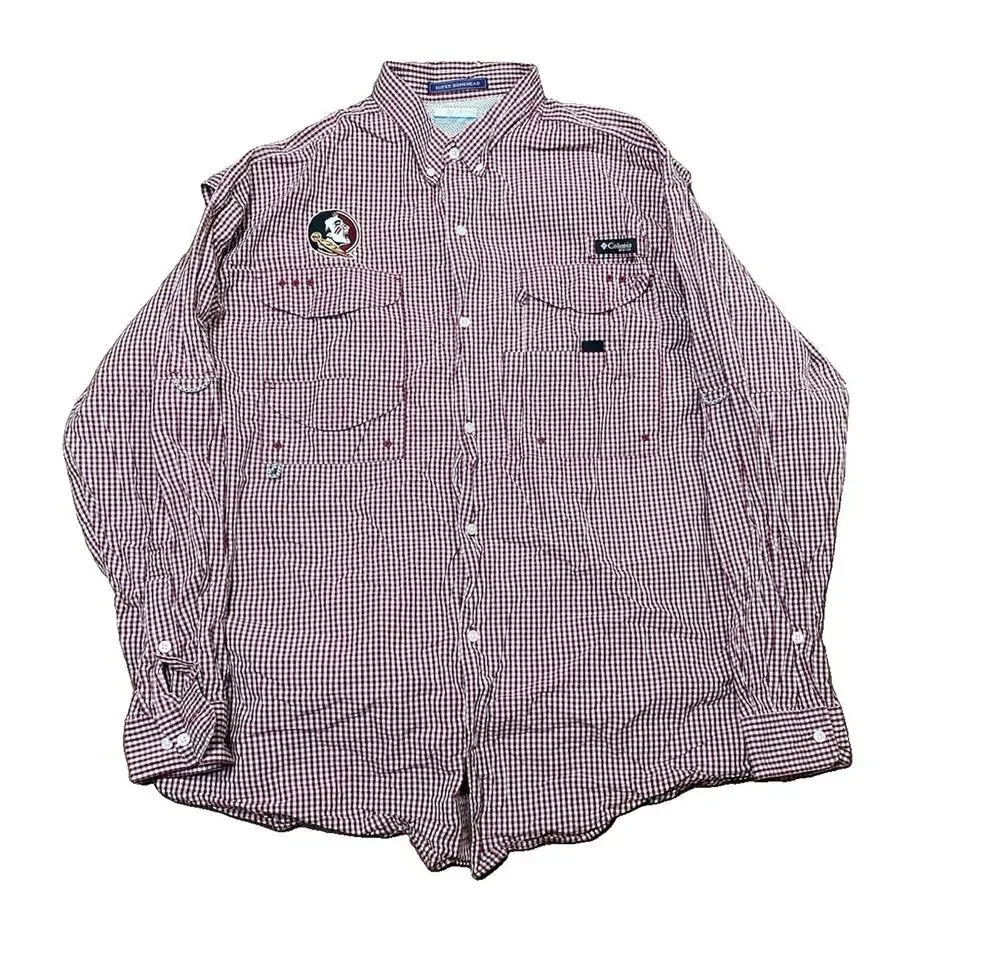 FSU | Men’s XL Columbia PFG Long-Sleeve Shirt